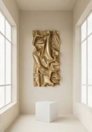 Sculptural Textured Wall Panel