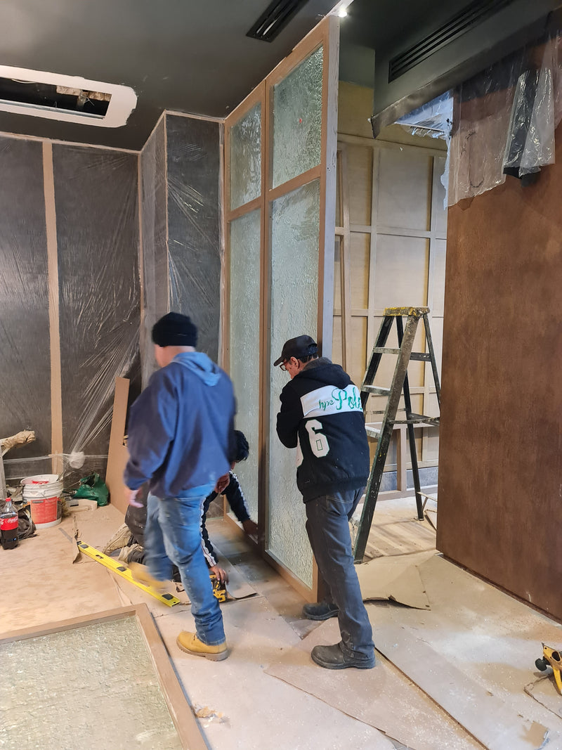 Club Industrial Glass Project | Architectural Glass Design