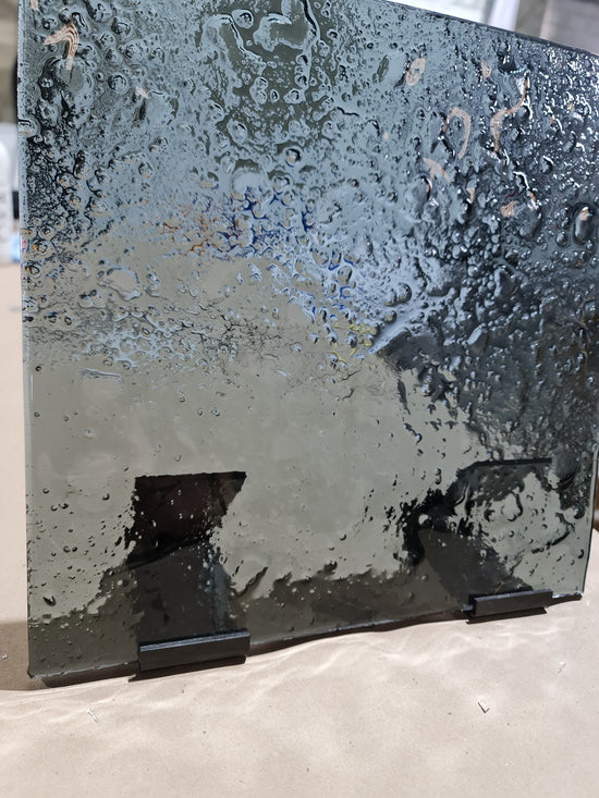 teardrop glass pendant light dining room ambiance