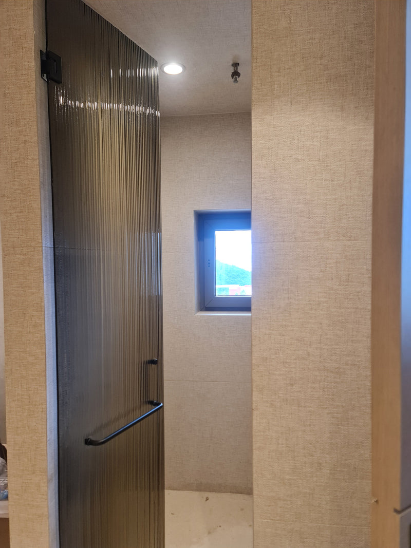 Shower Hinged Glass Door | Custom Tempered Glass Enclosure