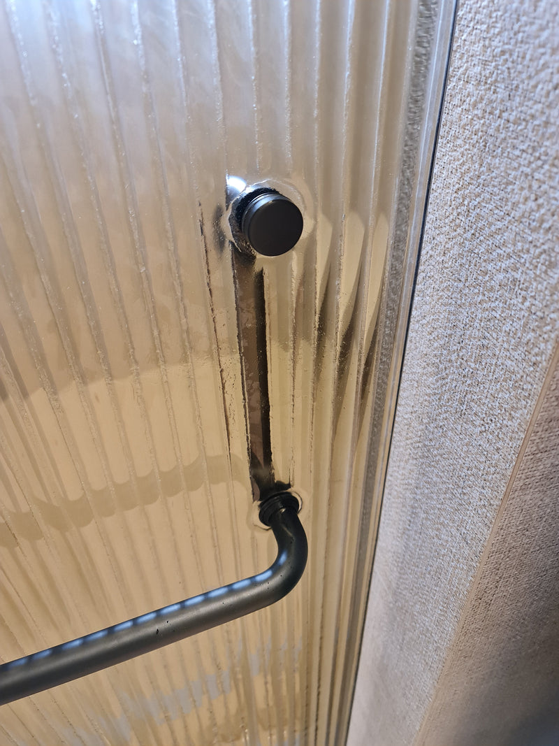 Shower Hinged Glass Door | Custom Tempered Glass Enclosure