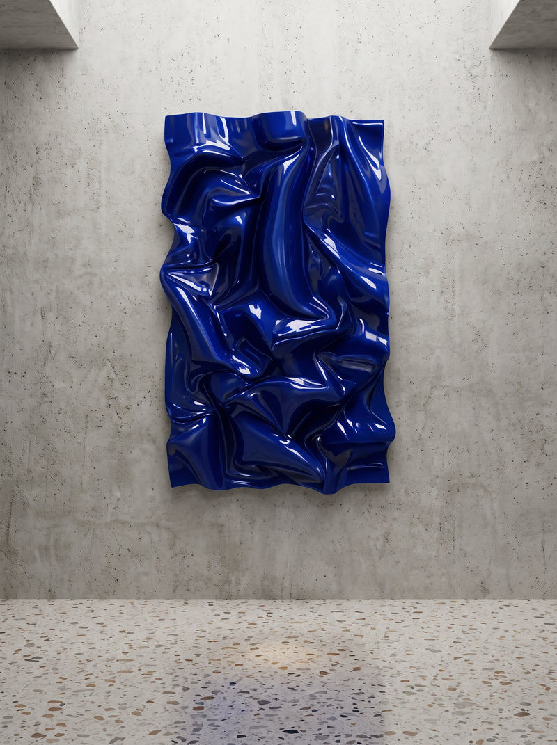 Sculptural Textured Wall Panel
