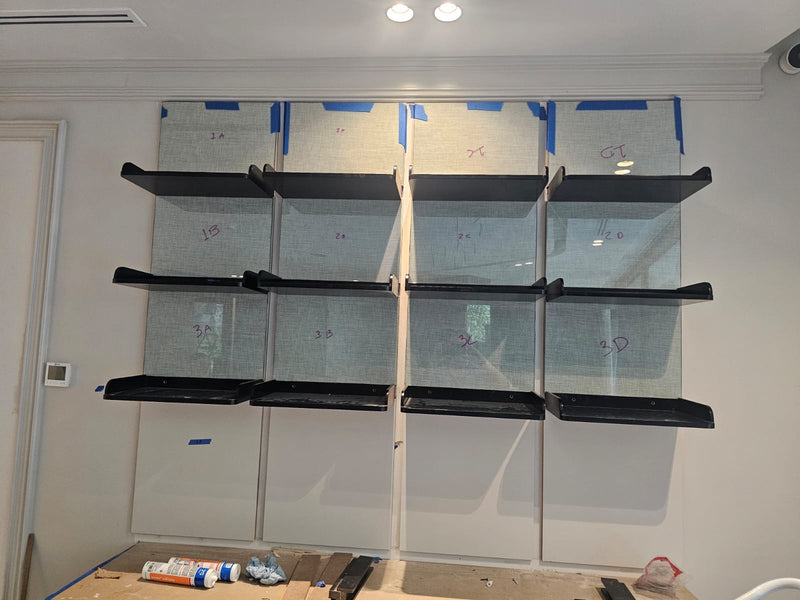 Back laminated glass