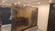 Ripple Textured Glass Room Divider