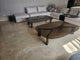 Bronze Ripple Glass Coffee Table