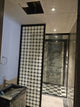 Fabric-Laminated Glass Lattice Divider