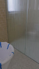 Slotted Square Glass Panel | Decorative Architectural Glass