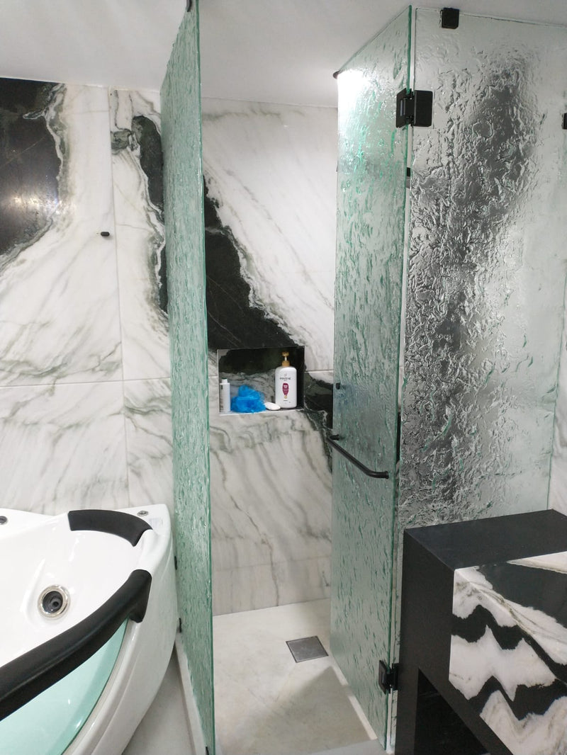 Rugged Shower Glass Enclosure | 10mm Tempered Glass