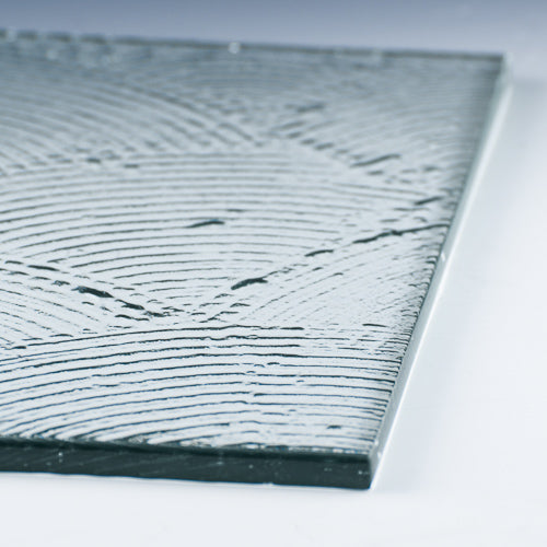 Caliza Adobe Textured Glass Panel | Architectural Cast Glass