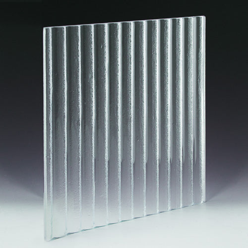 River Textured Glass Panel | Architectural Cast Glass