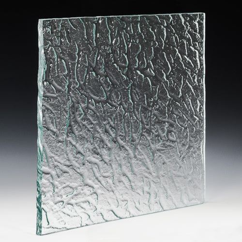 Alba Aurora Textured Glass Panel | Architectural Cast Glass