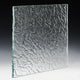 Alba Aurora Textured Glass Panel | Architectural Cast Glass