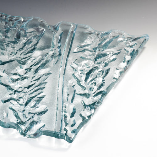SAEZ Wave Textured Glass Panel | Architectural Cast Glass
