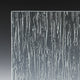 Rain Textured Glass Panel | Handmade Architectural Glass