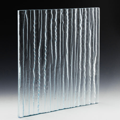Rain XL Textured Glass Panel | High Privacy Architectural Glass