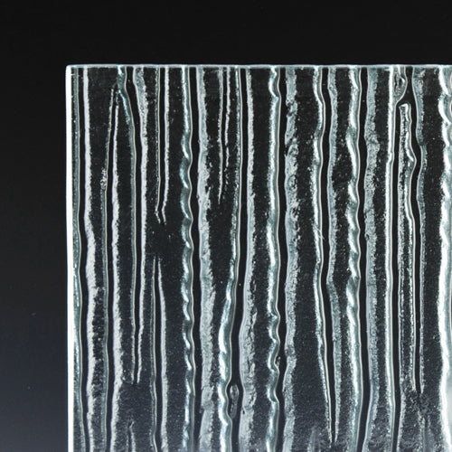 Rain XL Textured Glass Panel | High Privacy Architectural Glass