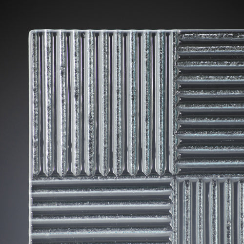 Patterns Textured Glass Panel | Architectural Cast Glass