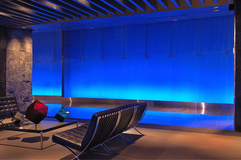 Rain XL Textured Glass Panel | High Privacy Architectural Glass