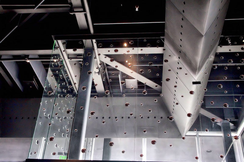 Republic Restaurant Glass Partitions | Architectural Glass Design