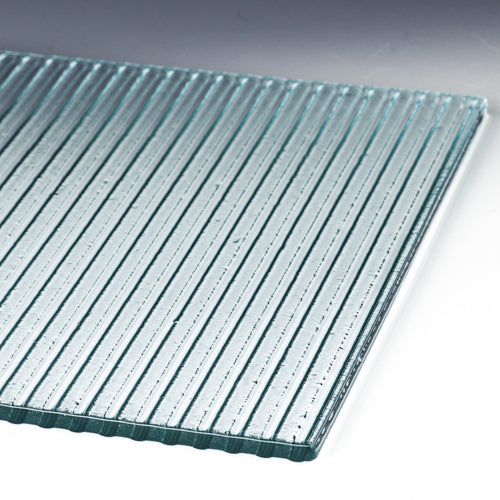 LINE Linear XL Textured Glass Panel | Architectural Cast Glass