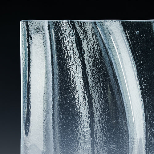 CONTOUR XL Mirage Textured Glass Panel | Architectural Cast Glass