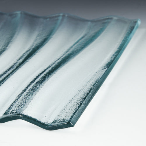 CONTOUR XL Mirage Textured Glass Panel | Architectural Cast Glass