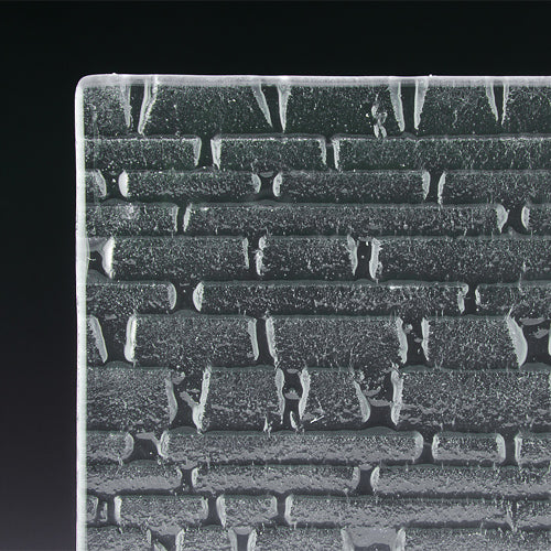 Valladolid Steppe Textured Glass Panel | Architectural Cast Glass
