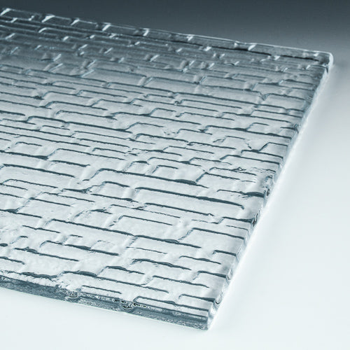 Valladolid Steppe Textured Glass Panel | Architectural Cast Glass