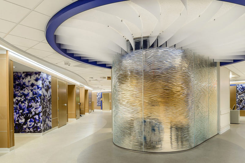 United Hospital Mother Baby Glass Project | Healthcare Glass