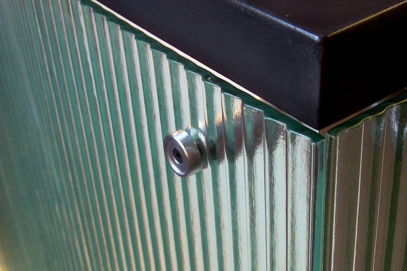 Front Desk Architectural Glass Project | Reception Glass Design
