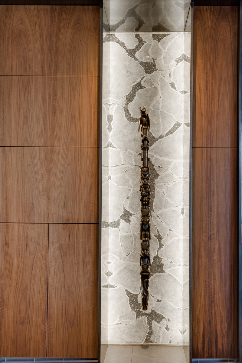 Iceberg Architectural Glass Project | Sculptural Glass Design