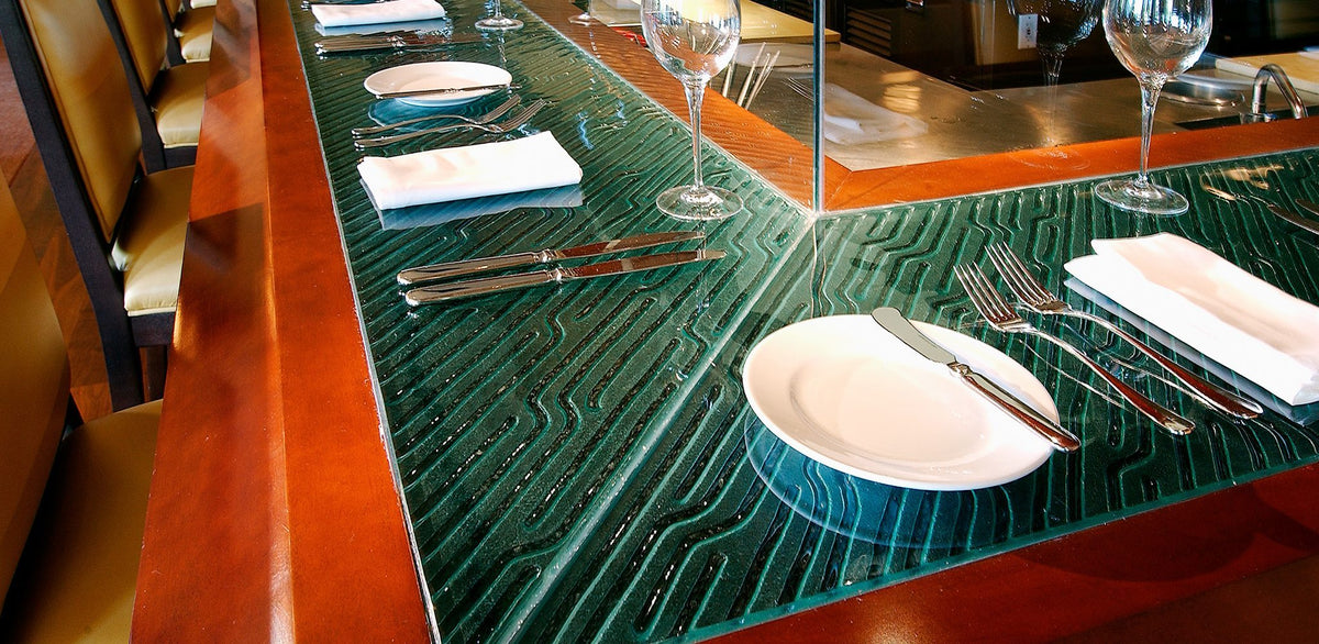 Westin Kierland Resort Glass Bar Top | Luxury Glass Surfaces